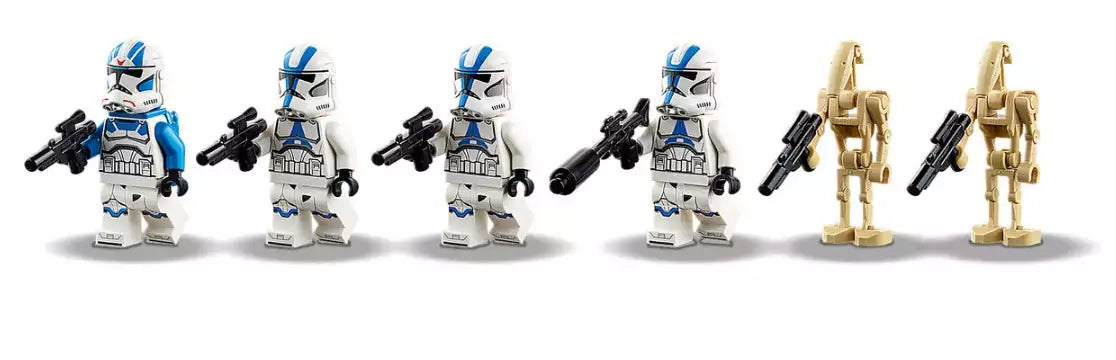 Minifiguren: LEGO Star Wars 75280 Clone Troopers der 501. Legion