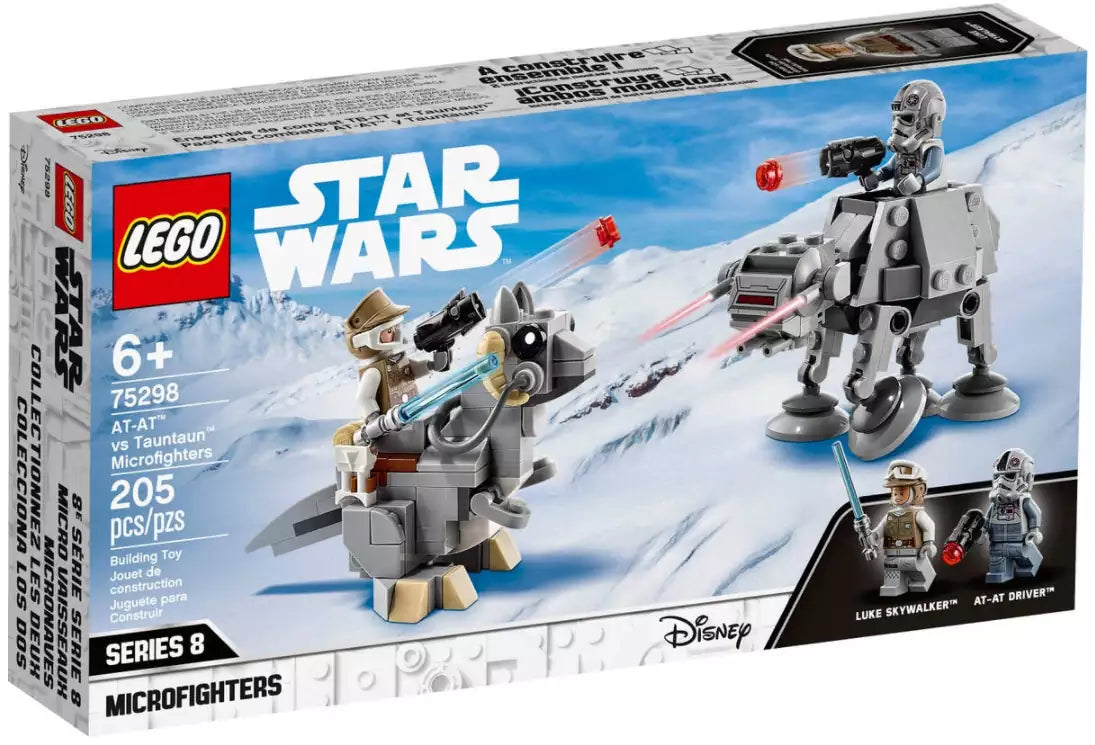 LEGO Star Wars 75298 AT-AT vs. Tauntaun Microfighters
