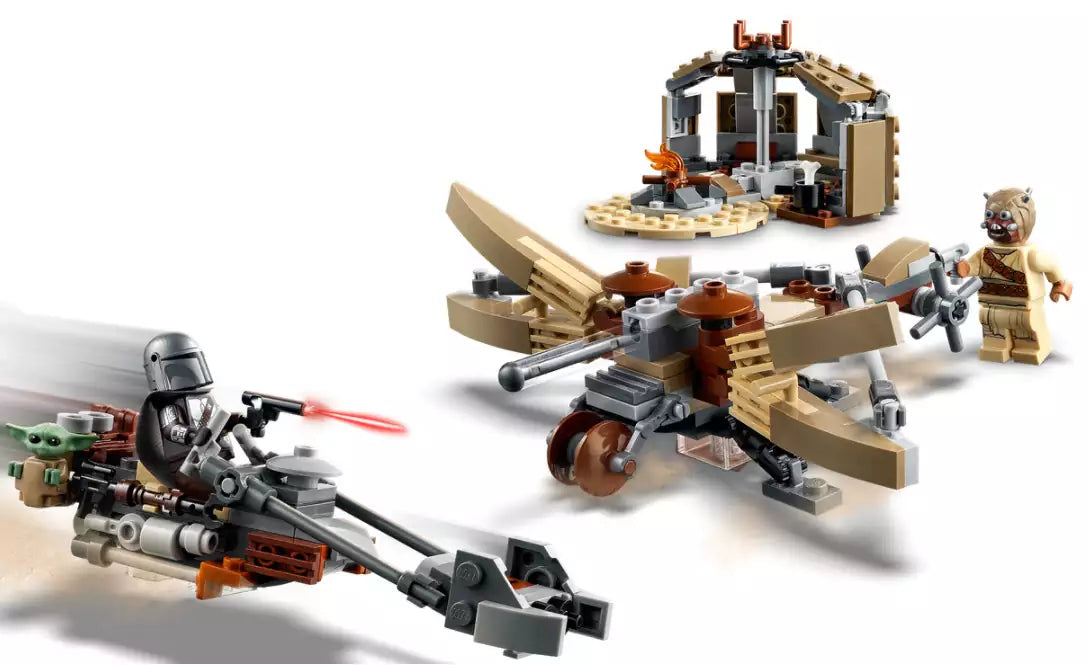 Inhalt: LEGO Star Wars 75299 Ärger auf Tatooine