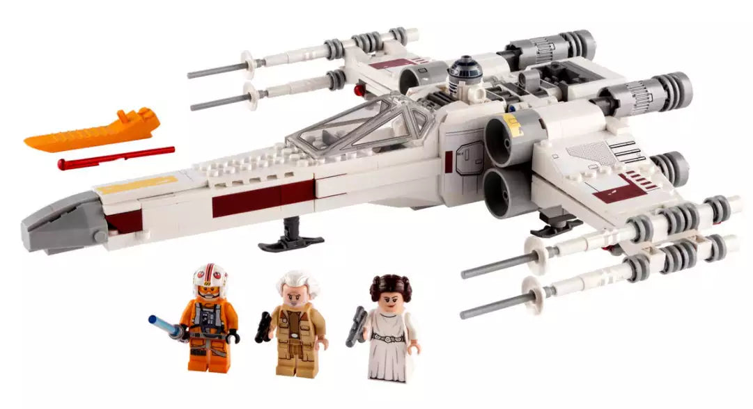 Inhalt: LEGO Star Wars 75301 Luke Skywalkers X-Wing Fighter
