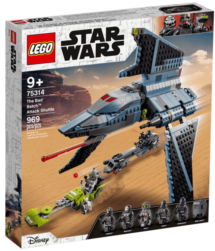 LEGO Star Wars 75314 Angriffsshuttle aus The Bad Batch