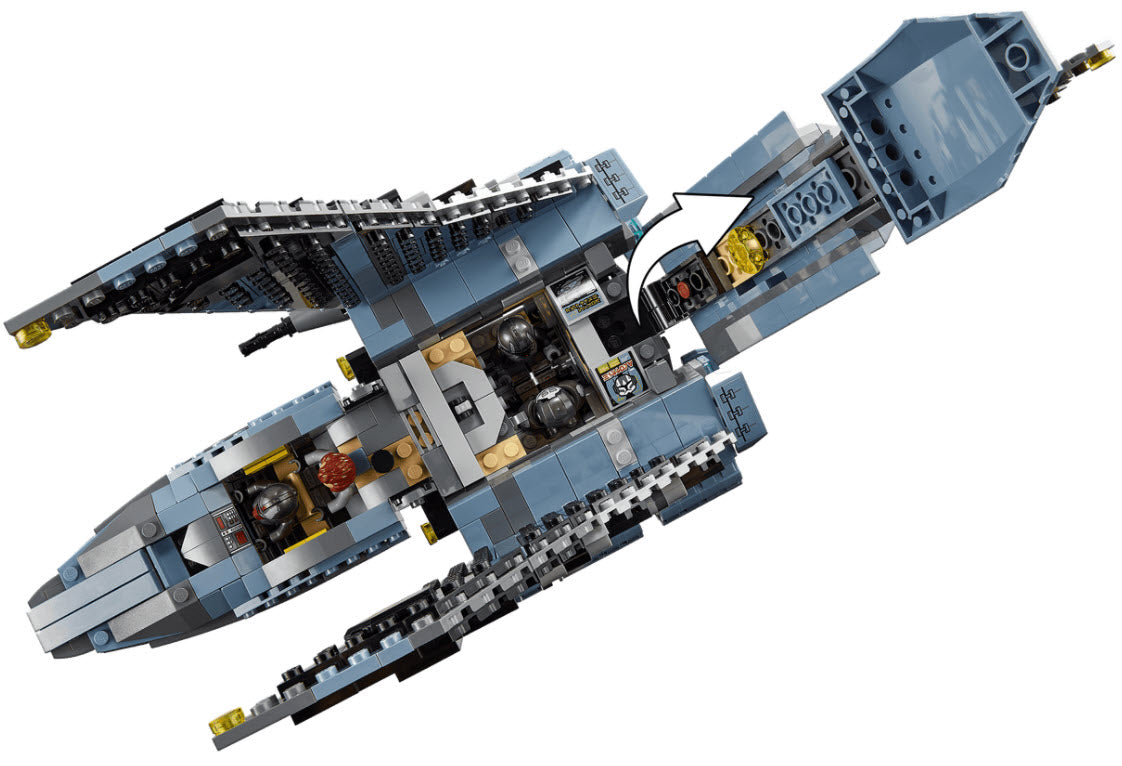 Detail 2: LEGO Star Wars 75314 Angriffsshuttle aus The Bad Batch