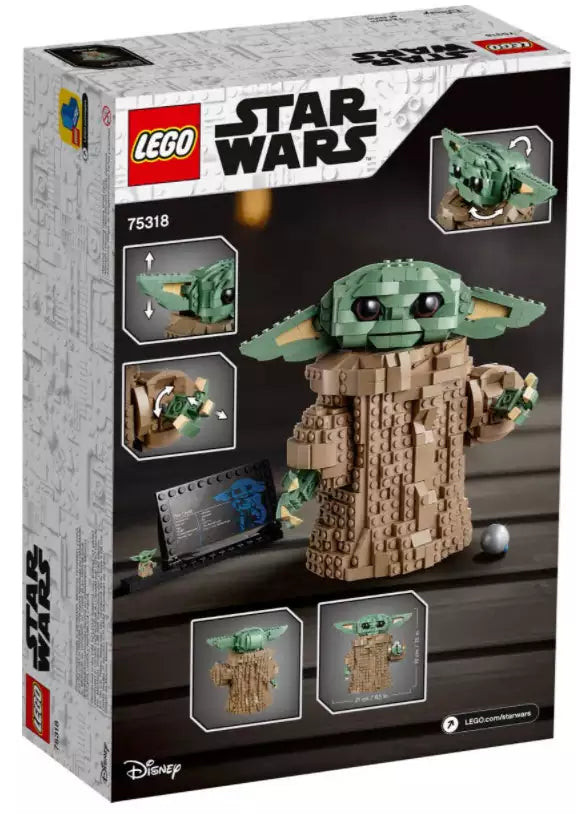 Box Rückansicht: LEGO Star Wars 75318 Das Kind