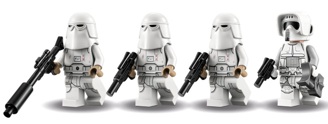 Minifiguren: LEGO Star Wars 75320 Snowtrooper Battle Pack