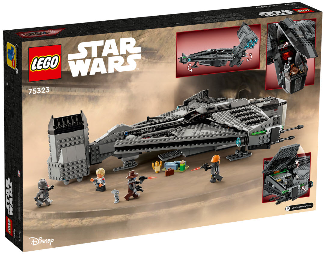 Box Rückseite: LEGO Star Wars 75323 Die Justifier