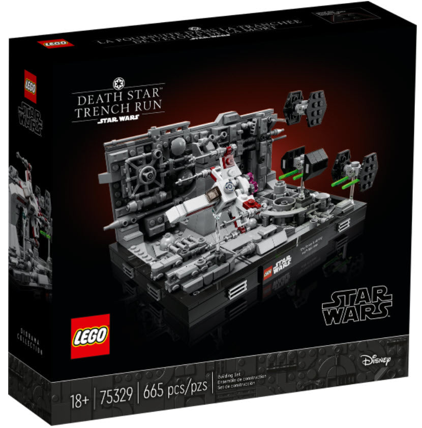 LEGO Star Wars 75329 Death Star Trench Run Diorama