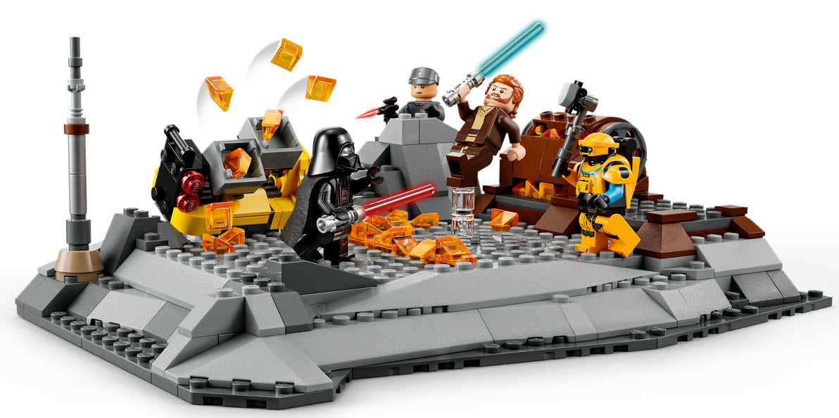 Inhalt: LEGO Star Wars 75334 Obi-Wan Kenobi vs. Darth Vader