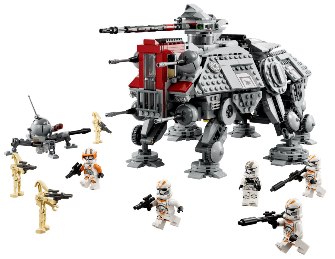 Inhalt: LEGO Star Wars 75337 AT-TE Walker