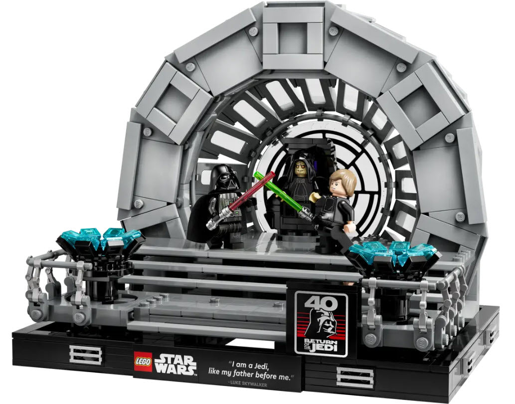 Inhalt: LEGO Star Wars 75352 Thronsaal des Imperators – Diorama