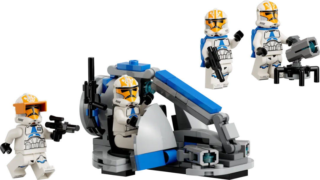 Inhalt: LEGO Star War 75359 Ahsokas Clone Trooper der 332. Kompanie – Battle Pack