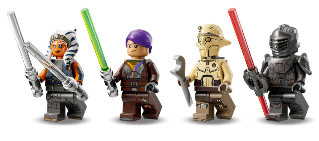 Minifiguren: LEGO Star War 75362 Ahsoka Tanos T-6 Jedi Shuttle