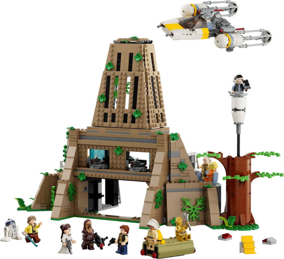 Inhalt: LEGO Star War 75365 Rebellenbasis auf Yavin 4