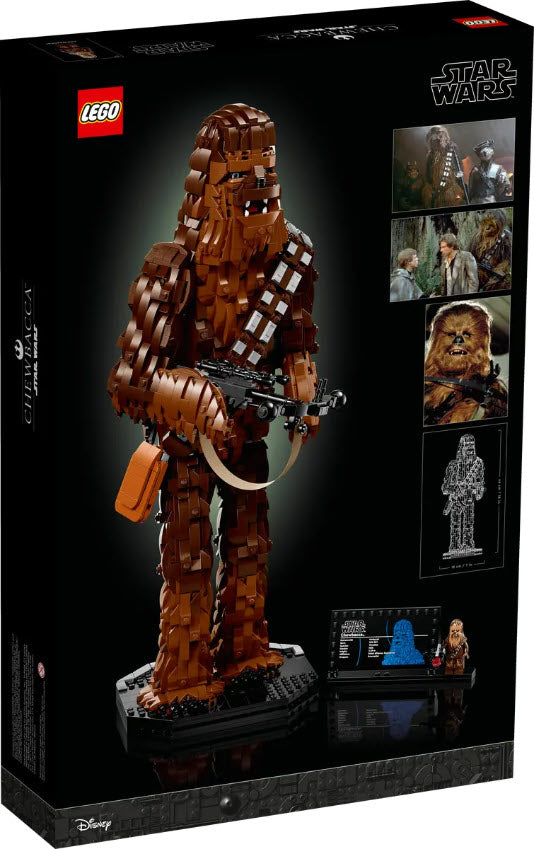 Box Rückansicht: LEGO Star War 75371 Chewbacca