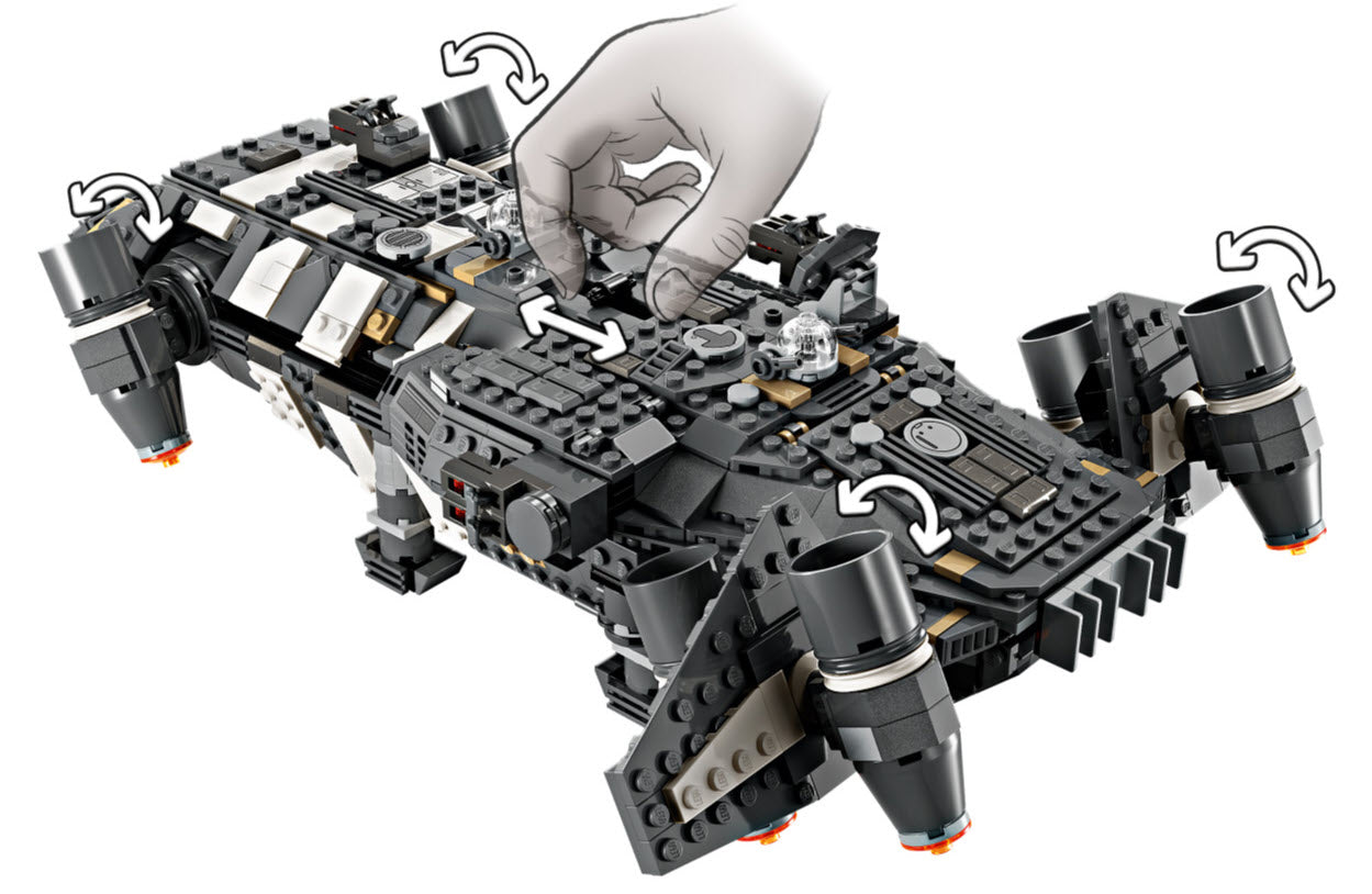 Detail 2: LEGO Star War 75374 Die Onyx Cinder