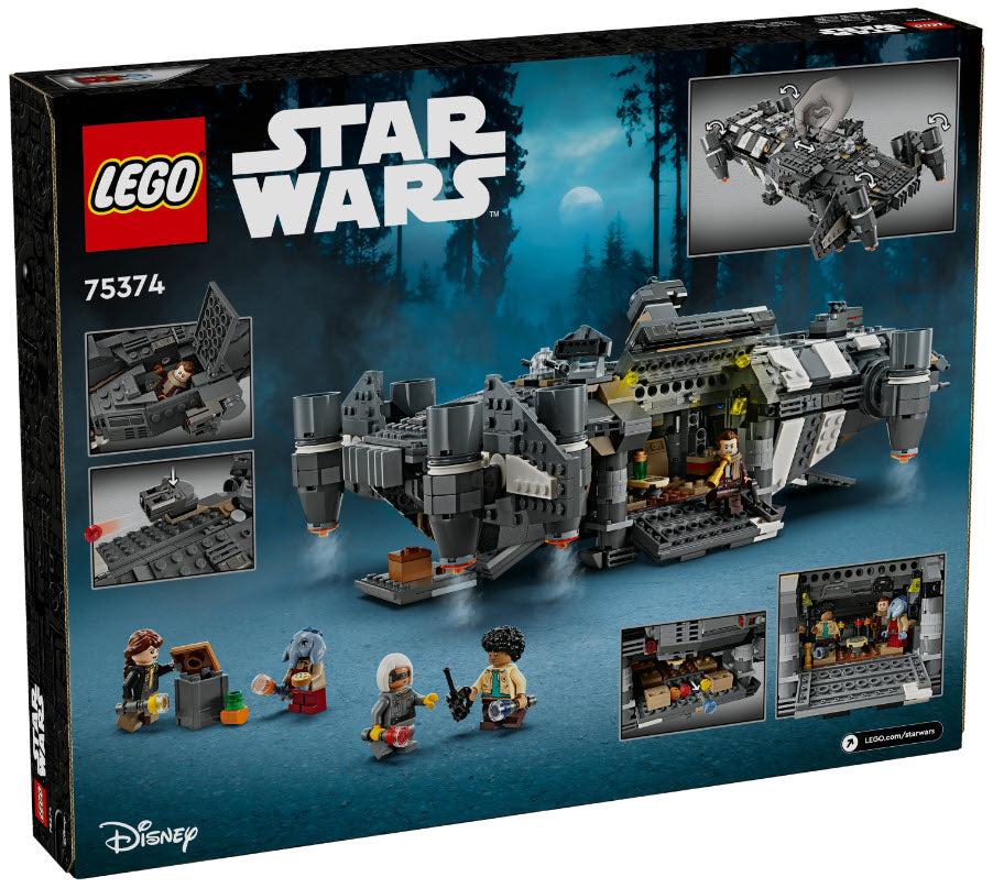 Box Rückansicht: LEGO Star War 75374 Die Onyx Cinder