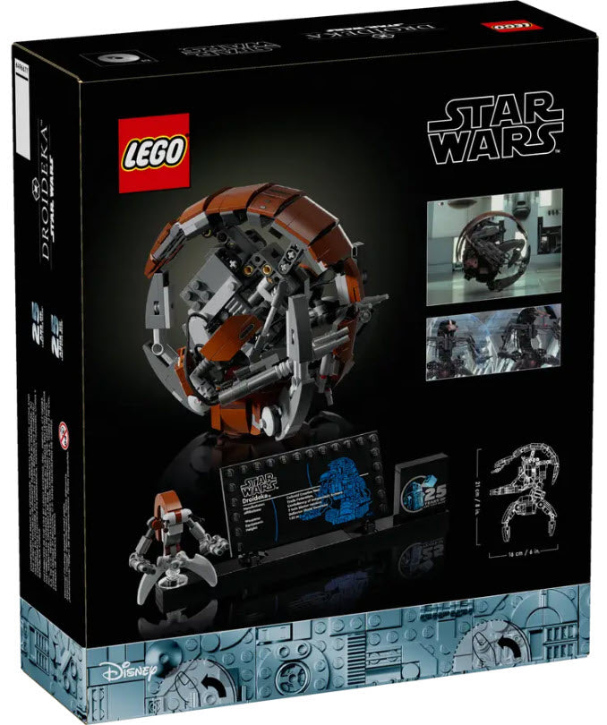 Box Rückansicht: LEGO Star War 75381 Droideka