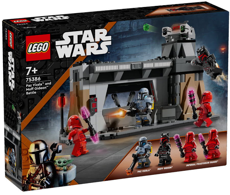 LEGO Star War 75386 Duell zwischen Paz Vizsla und Moff Gideon
