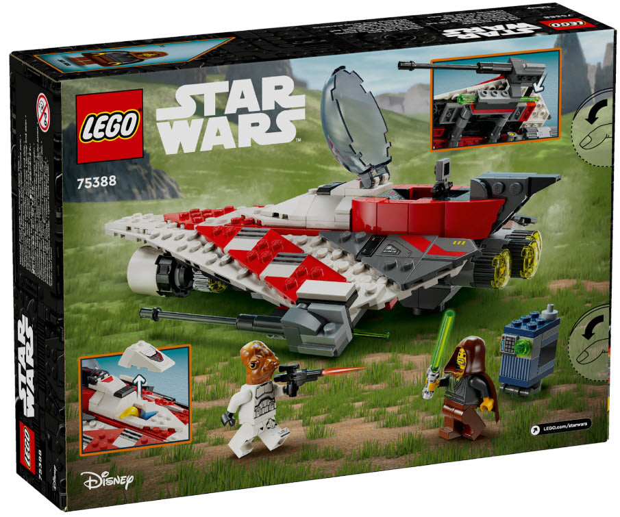 Box Rückansicht: LEGO Star War 75388 Jedi Bobs Sternjäger