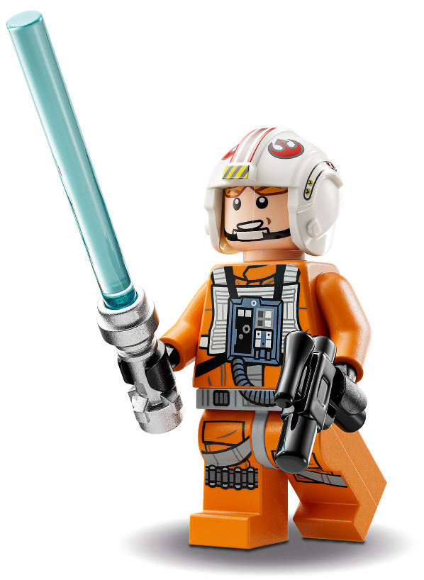 Minifiguren: LEGO Star War 75390 Luke Skywalkers X-Wing Mech