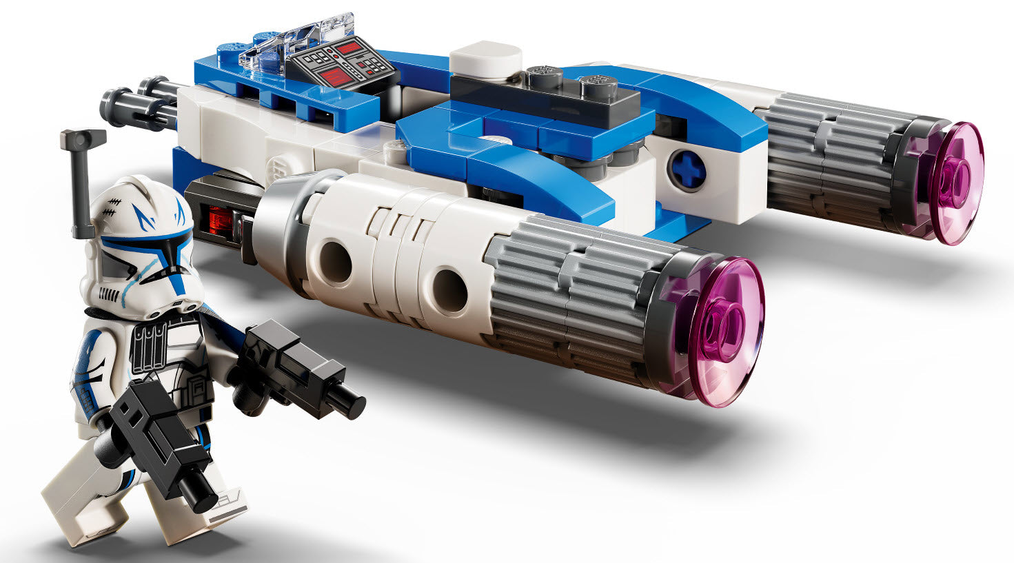 Detail 1: LEGO Star War 75391 Captain Rex Y-Wing Microfighter