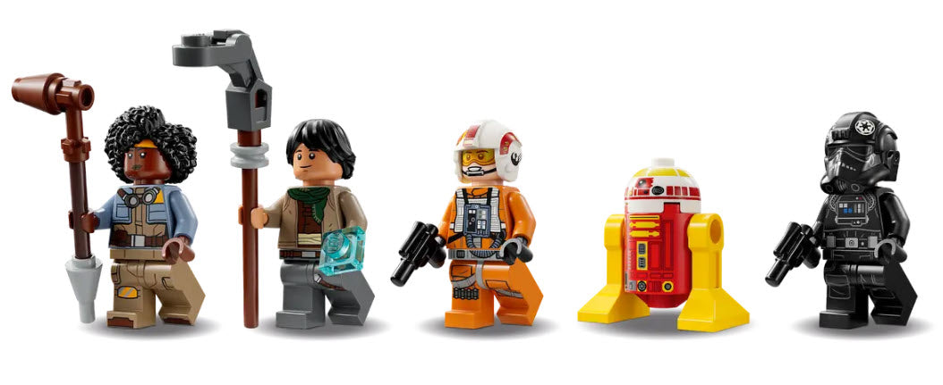Minifiguren: LEGO Star War 75393 Mashup aus TIE Fighter & X-Wing