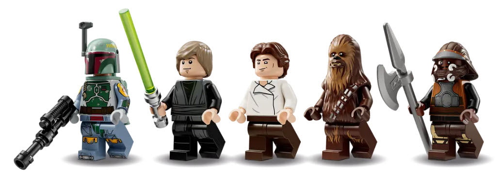 Minifiguren: LEGO Star War 75396 Wüsten-Skiff und Sarlacc-Grube