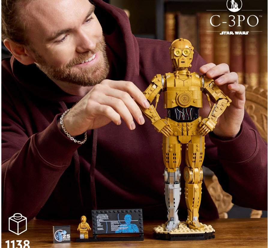 Detail 2: LEGO Star War 75398 C-3PO