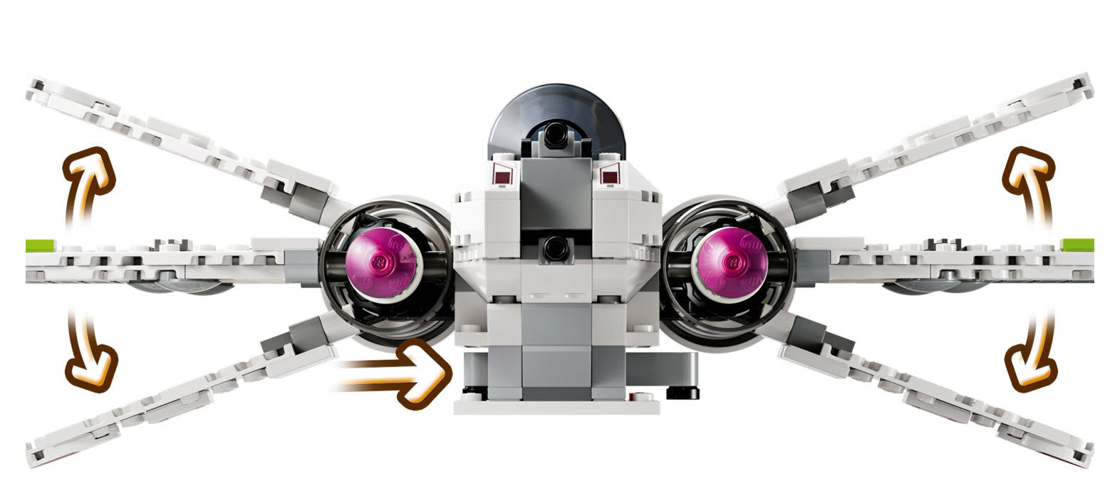 Detail 1: LEGO Star Wars 75402 ARC-170 Starfighter