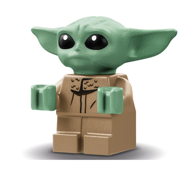 Minifiguren: LEGO Star Wars 75403 Grogu in seiner Repulsorwiege