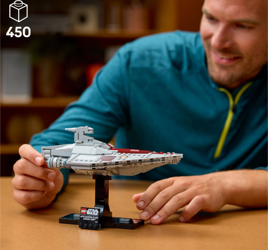 Detail 1: LEGO Star Wars 75404 Assault Ship der Acclamator-Klasse