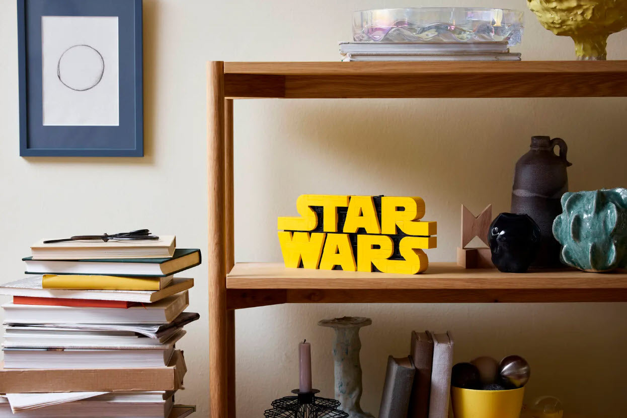 Detail 1: LEGO Star Wars 75407 Star Wars Logo aus LEGO Steinen