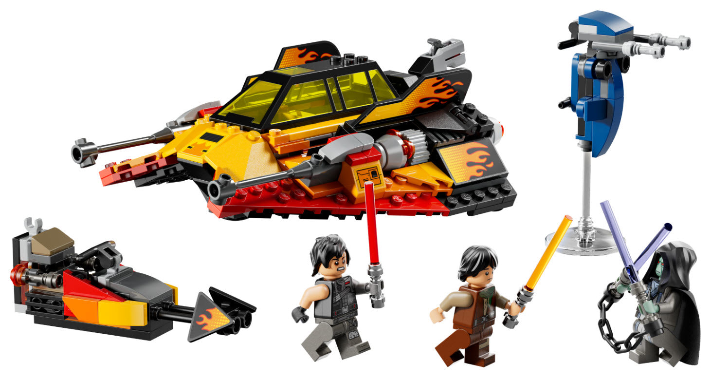 Inhalt: LEGO Star Wars 75414 The Force Burner Snowspeeder