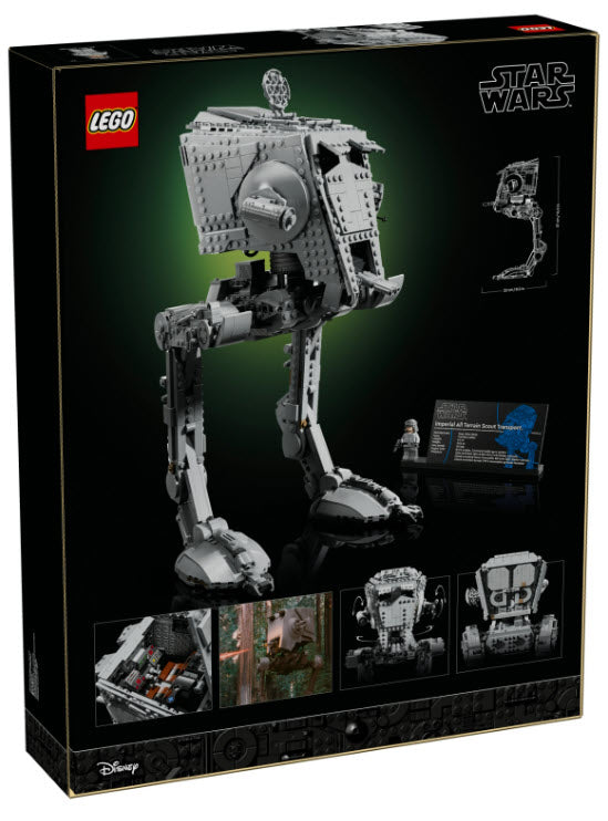 Box Rückseite: LEGO Star Wars 75417 AT-ST Kampfläufer