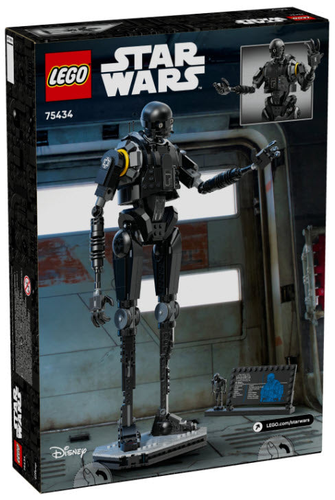 Box Rückseite: LEGO Star Wars 75434 Sicherheitsdroide K-2SO