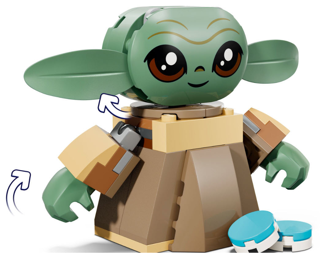 Minifiguren: LEGO Star Wars 75443 Grogus Zuhause