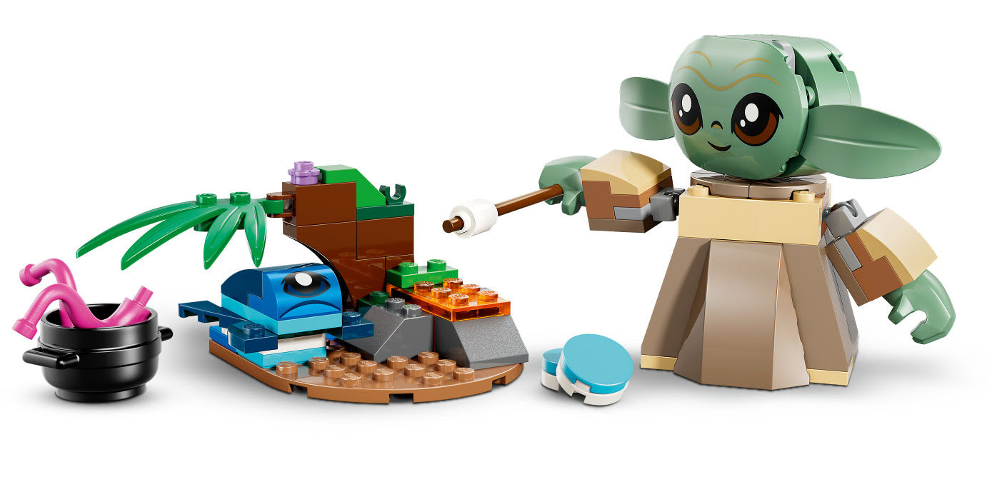 Detail 1: LEGO Star Wars 75443 Grogus Zuhause