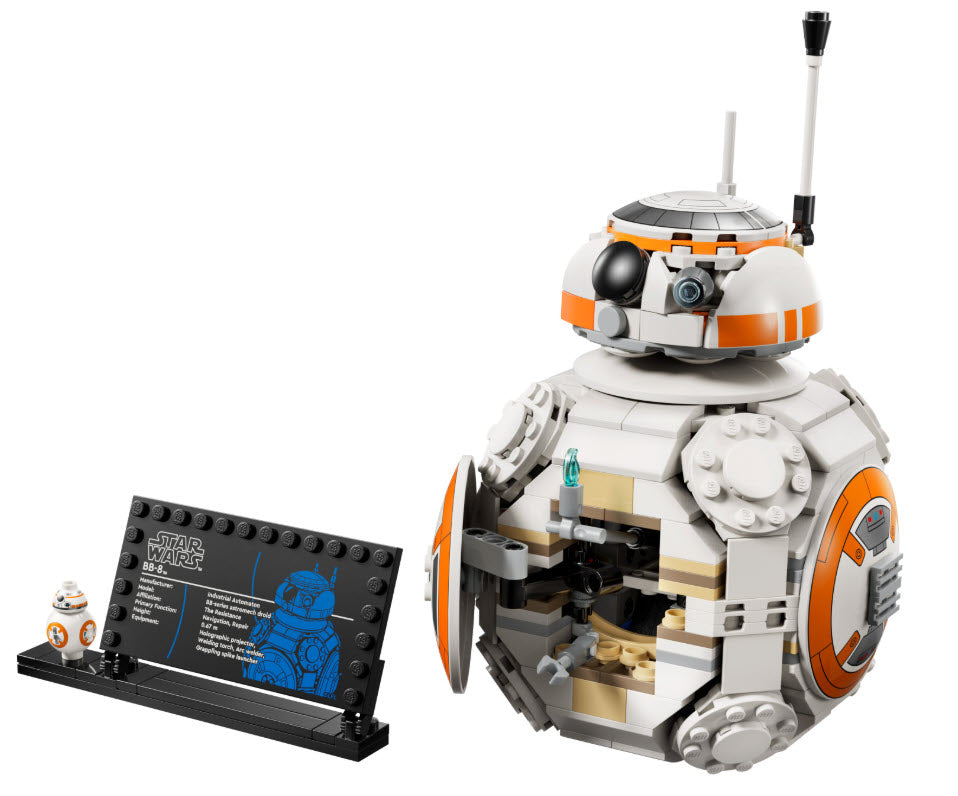 Inhalt: LEGO Star Wars 75452 Der Astromech-Droide BB-8