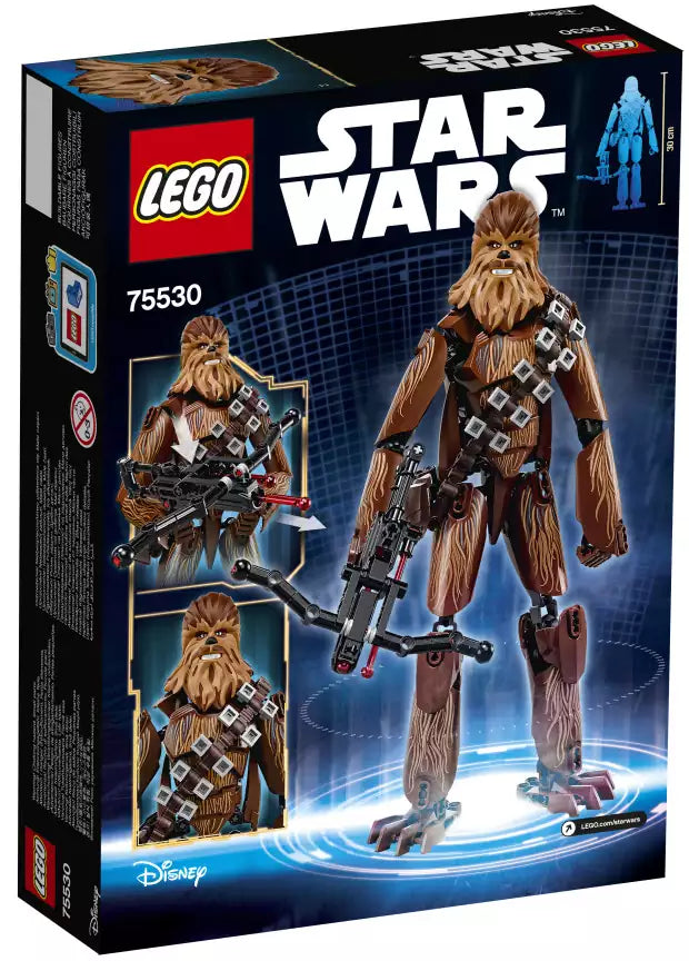 Box Rückansicht: LEGO Star Wars 75530 Chewbacca