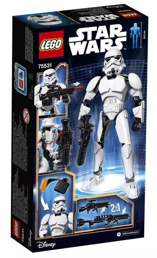 Box Rückansicht: LEGO Star Wars 75531 Stormtrooper Commander