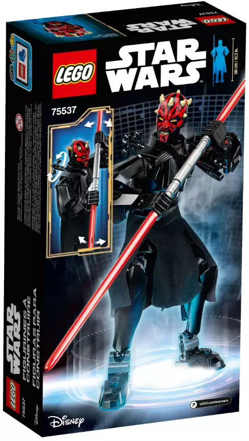 Box Rückansicht: LEGO Star Wars 75537 Darth Maul