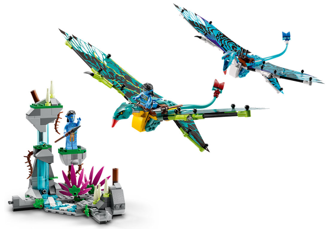 Detail 1: LEGO Avatar 75572 Jakes und Neytiris erster Flug auf einem Banshee