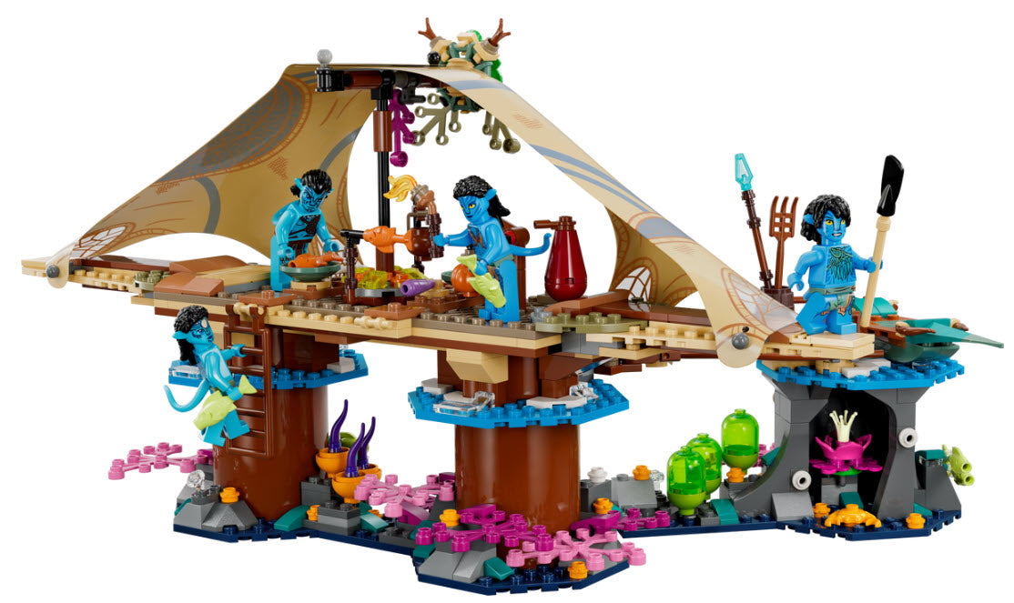Detail 1: LEGO Avatar 75578 Das Riff der Metkayina