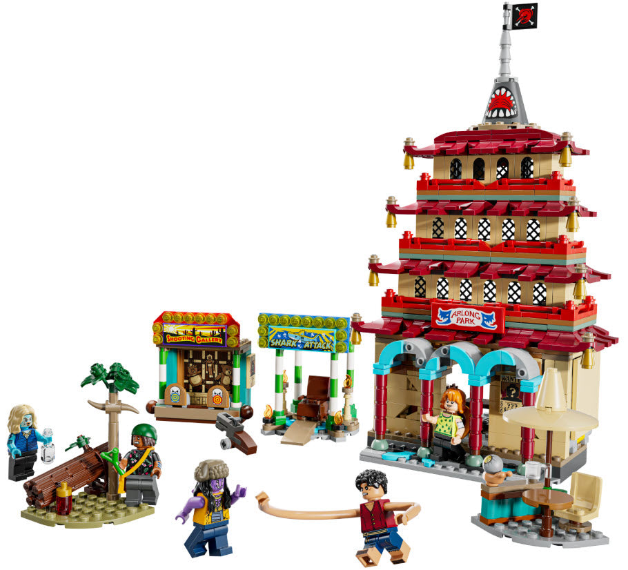 Inhalt: LEGO One Piece 75638 Showdown im Arlong Park