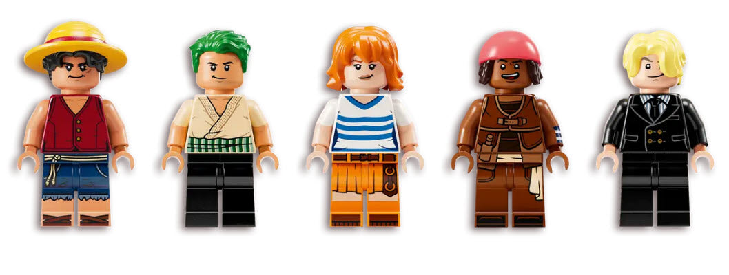 Minifiguren: LEGO One Piece 75639 Das Piratenschiff Flying Lamb