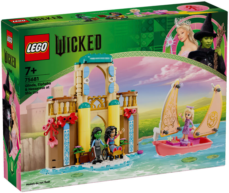 LEGO Wicked 75681 Glinda, Elphaba und Nessarose an der Universität Shiz