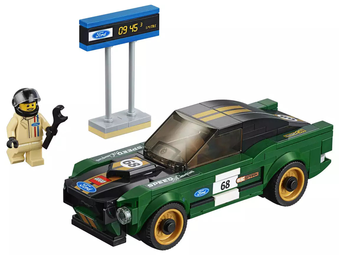 Inhalt: LEGO Speed Champions 75884 1968 Ford Mustang Fastback