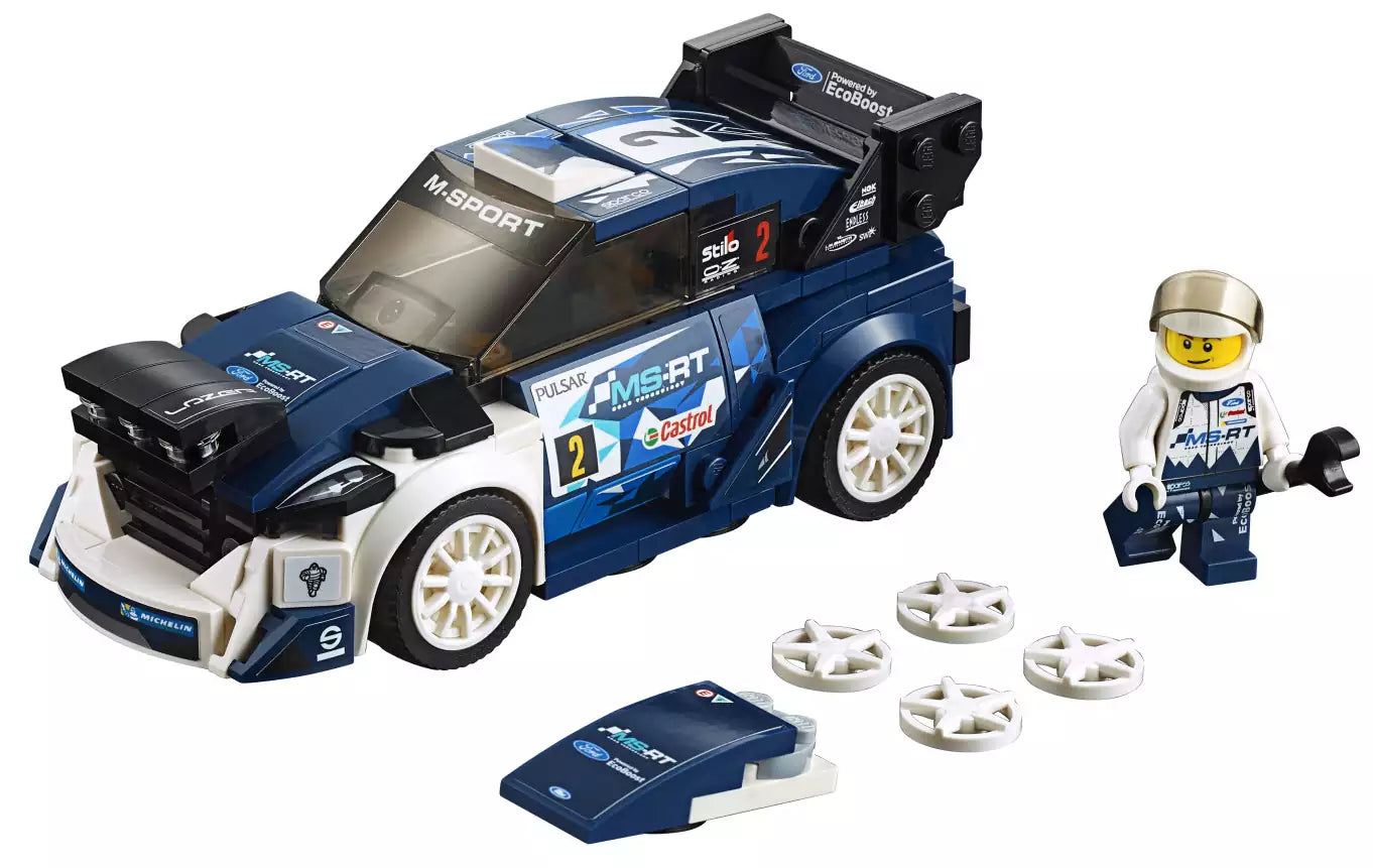 Inhalt: LEGO Speed Champions 75885 Ford Fiesta M-Sport WRC