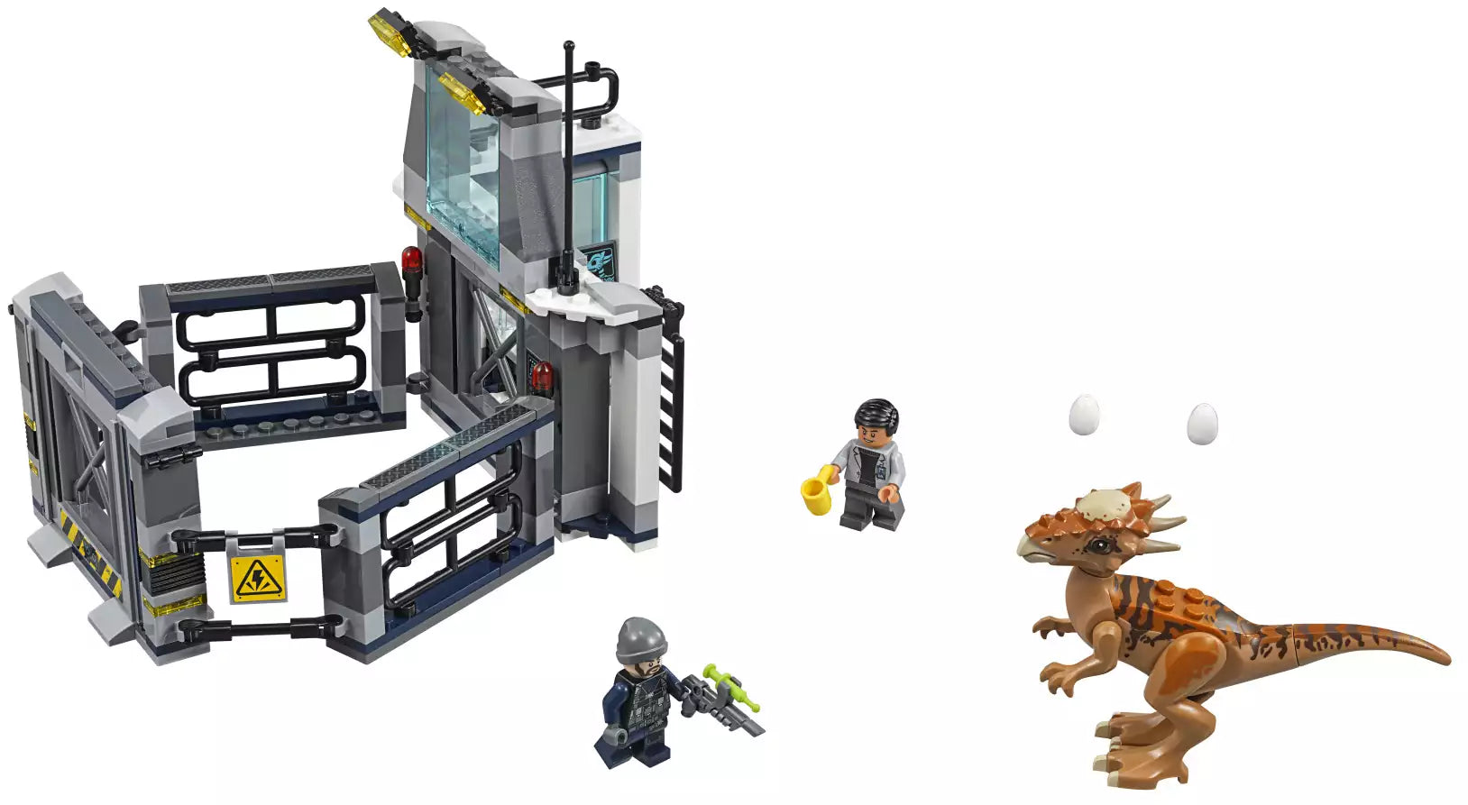 Inhalt: LEGO Jurassic World 75927 Ausbruch des Stygimoloch