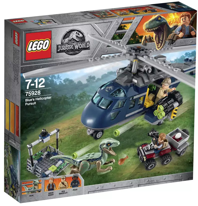 LEGO Jurassic World 75928 Blue's Hubschrauber-Verfolgungsjagd