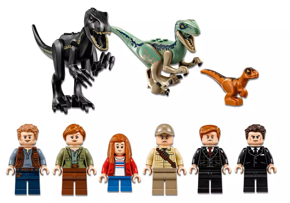 Minifiguren: LEGO Jurassic World 75930 Indoraptor-Verwüstung des Lockwood Anwesens